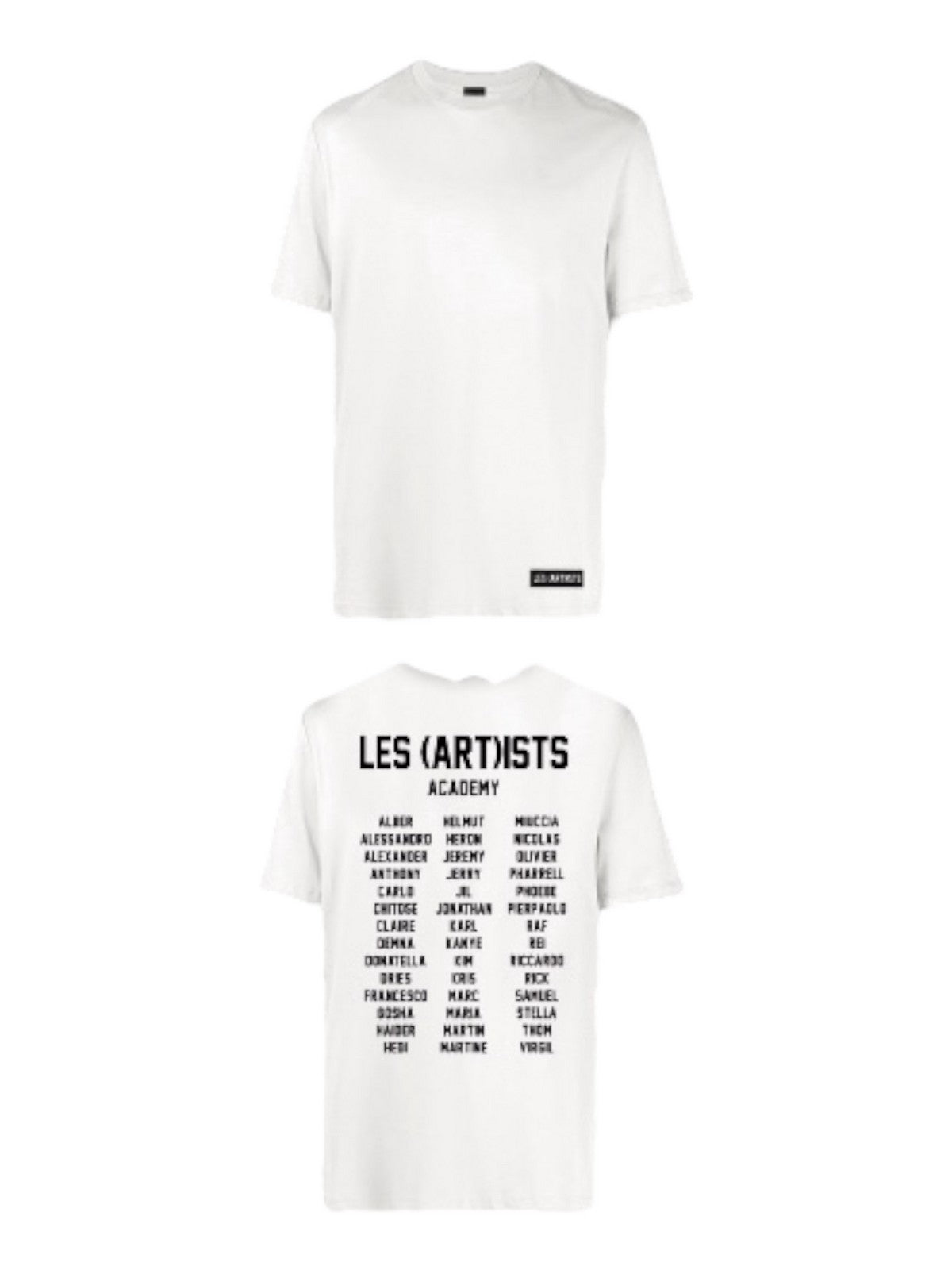 LES ARTISTS T-Shirt e Polo Uomo 24SSLATS567 Bianco - Stilato