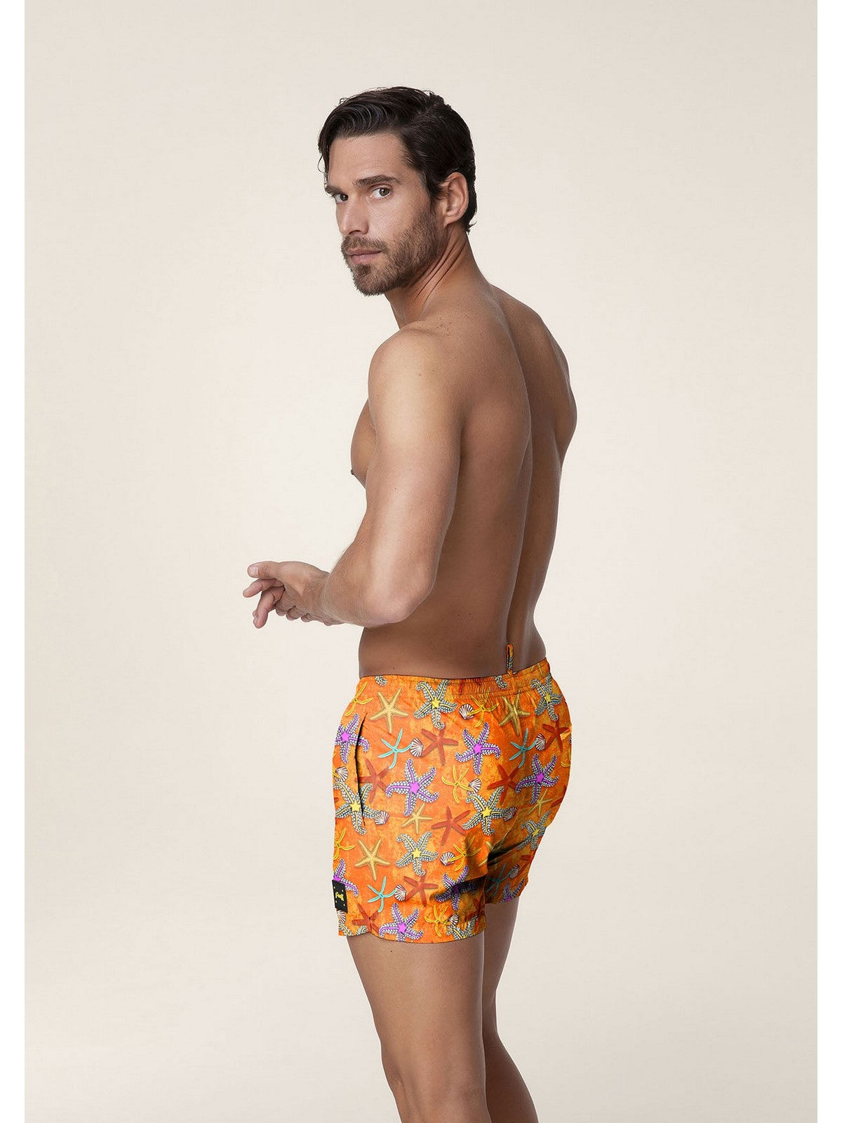 F**K Costume da bagno Uomo FK24-2040X04 Arancione - Stilato