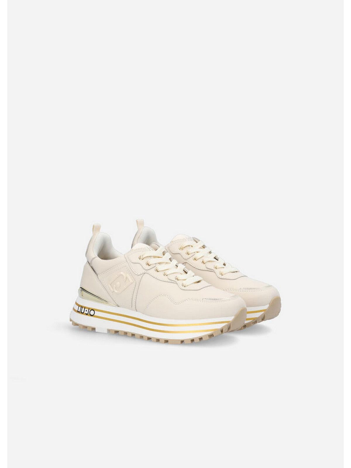 LIU JO Sneaker Donna Maxi wonder BA3013P0102 S1858 Beige - Stilato