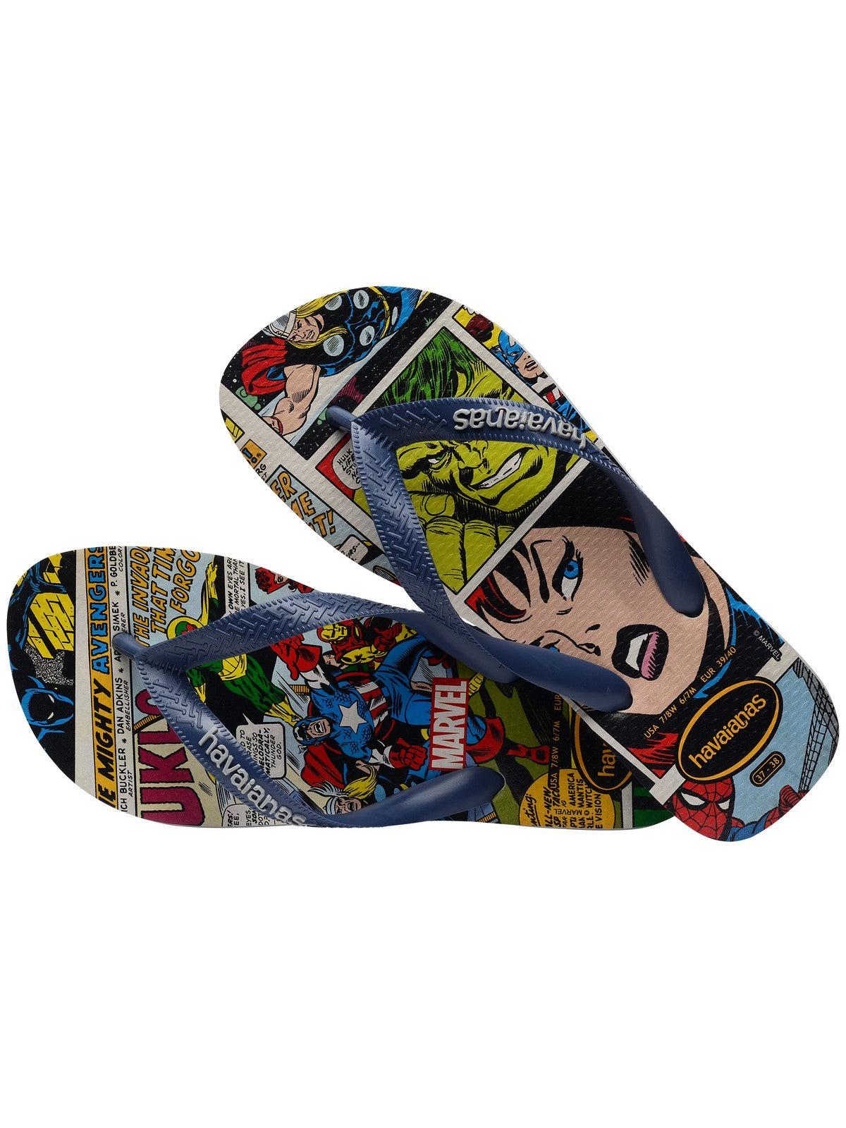 HAVAIANAS Infradito Unisex adulto Hav. Top marvel 4147012.9427 Grigio - Stilato
