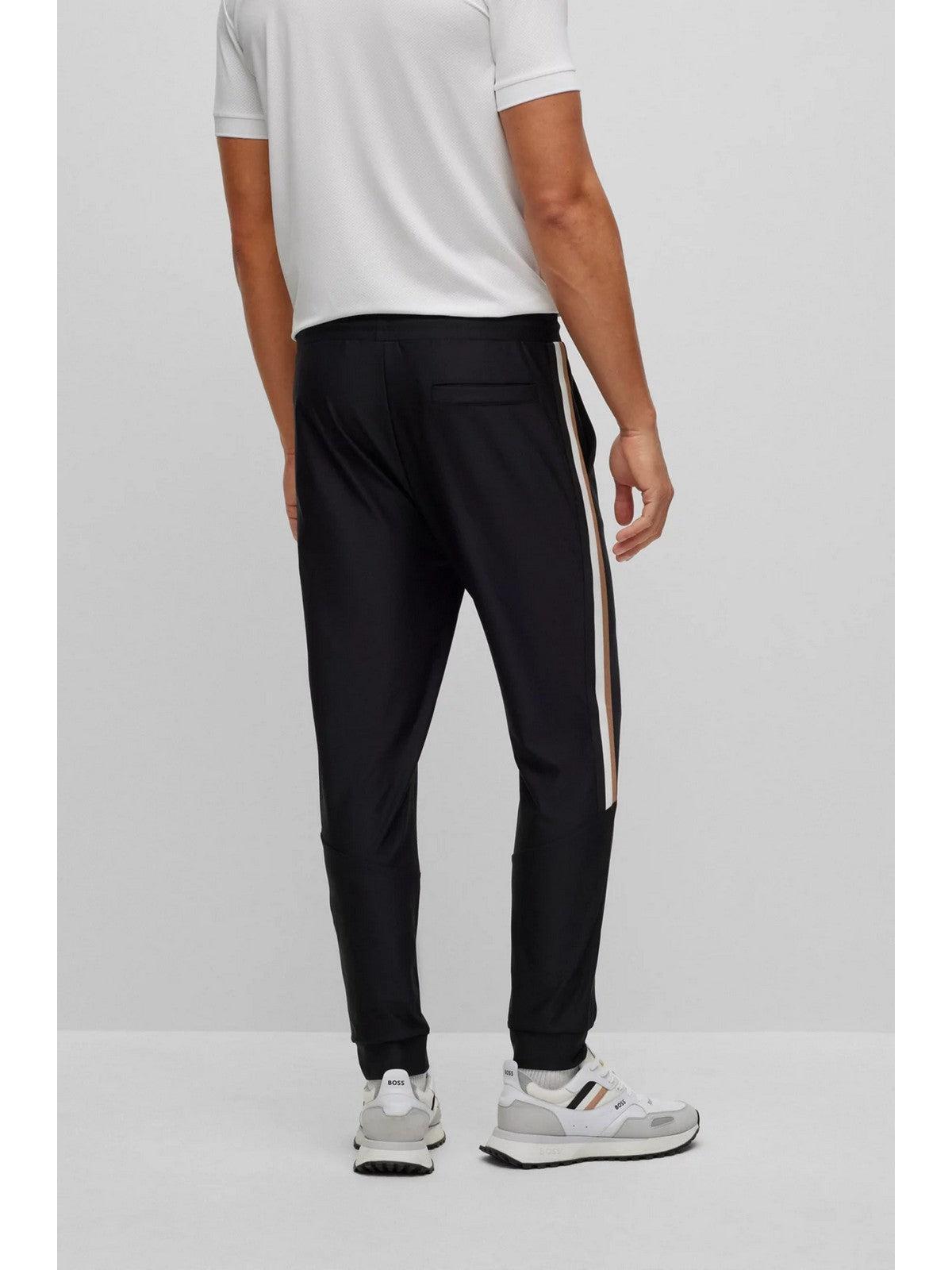 HUGO BOSS Pantalone Uomo 50504553 001 Nero - Stilato