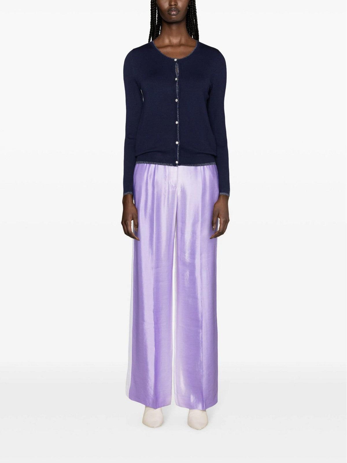 LIU JO WHITE Cardigan Donna MA4076MS49I 93831 Blu - Stilato