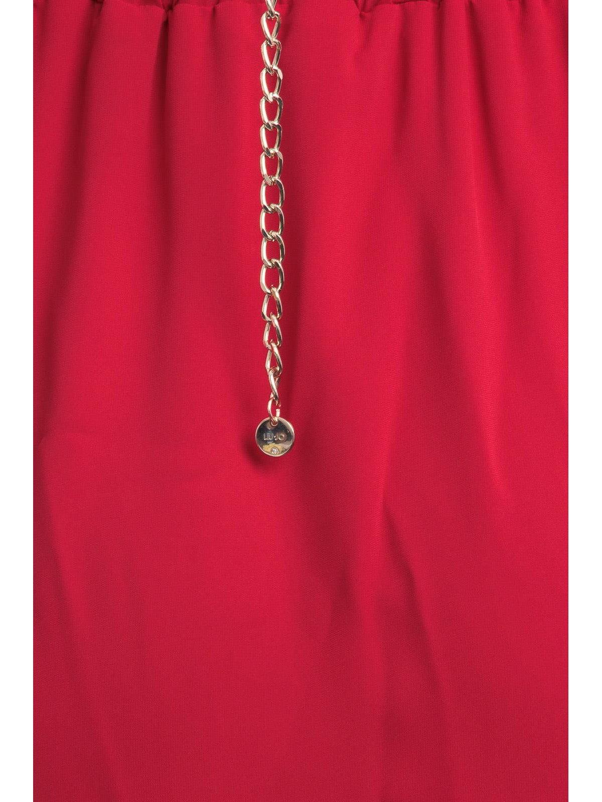 LIU JO WHITE Abito Donna MA4193T4434 81761 Rosso - Stilato