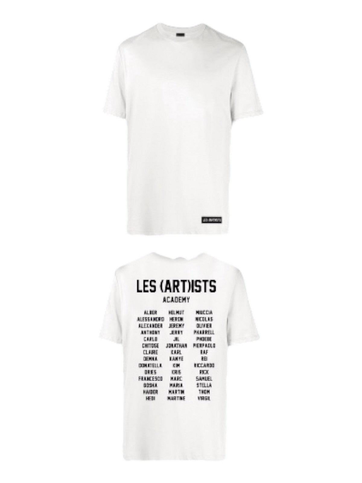 LES ARTISTS T-Shirt e Polo Uomo 24SSLATS567 Bianco - Stilato