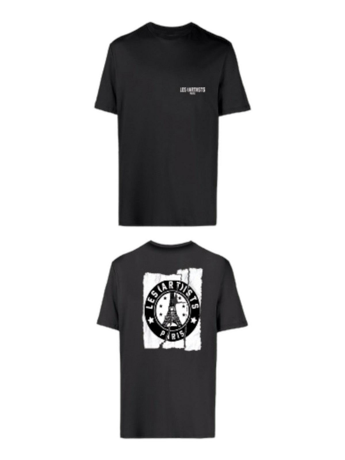 LES ARTISTS T-Shirt e Polo Uomo 24SSLATS556 Nero - Stilato