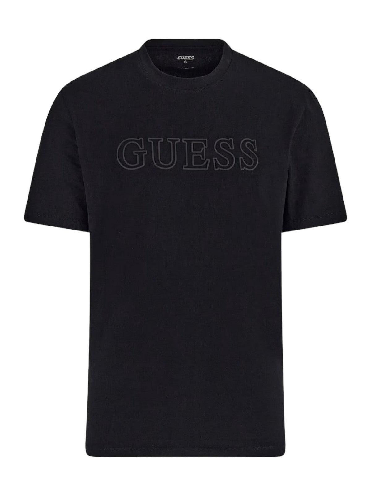 GUESS SPORT T-Shirt e Polo Uomo SS ALPHY T-SHIRT Z2YI11 J1314 JBLK Nero - Stilato