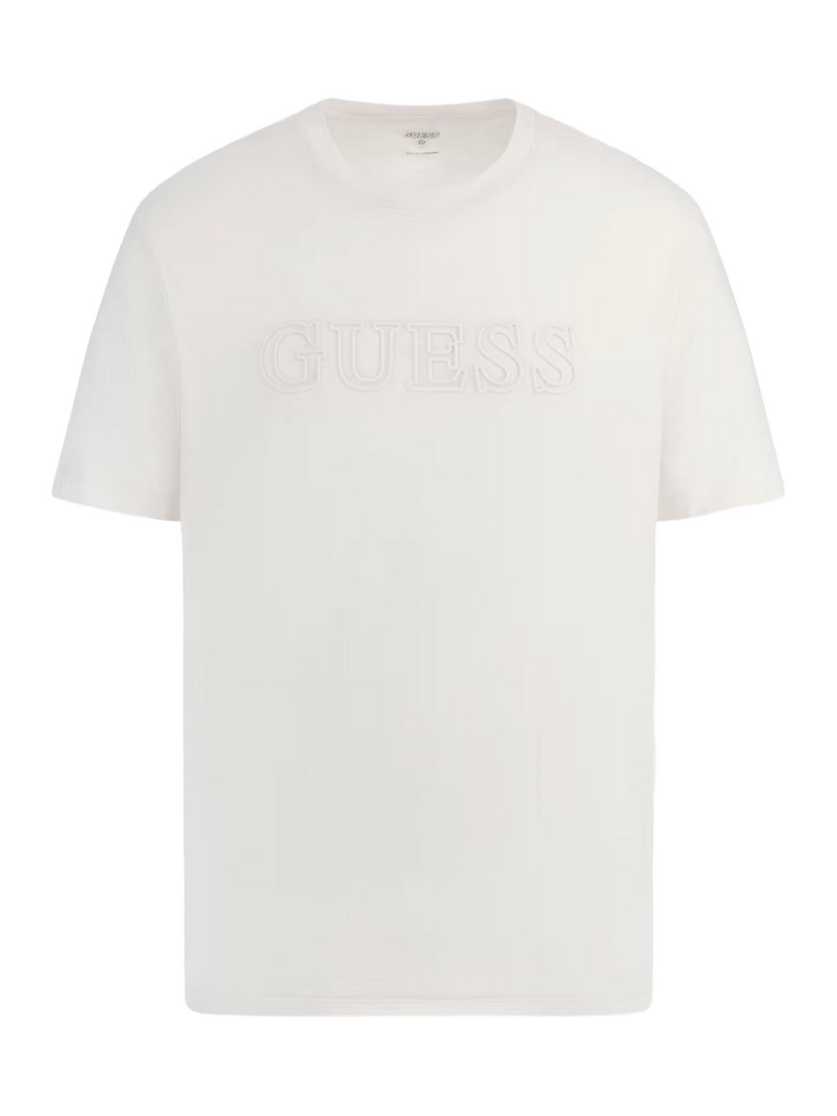 GUESS SPORT T-Shirt e Polo Uomo SS ALPHY T-SHIRT Z2YI11 J1314 SCFY Bianco - Stilato