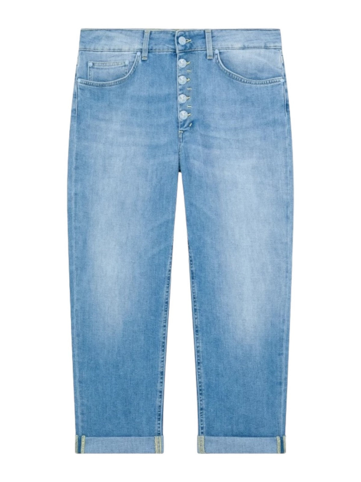 Vaqueros DONDUP Koons Jewel para mujer DP268B DS0145D GU7 800 Azul - Elástico