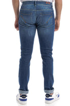 Vaqueros DONDUP para hombre George UP232 DS0107 CL9 DU Azul - Elástico