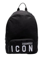 Mochila DSQUARED2 para niños y adolescentes DQ0604 D005T DQ900 Negro - Styled
