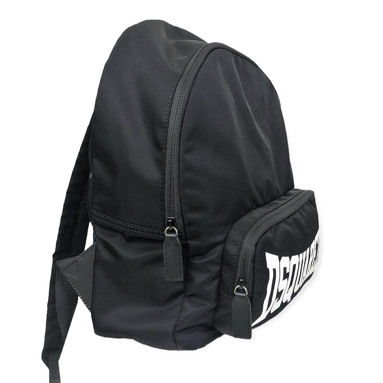 Mochila DSQUARED2 para niños y niñas DQ0139 D2W50U DQ900 Negro - Styled