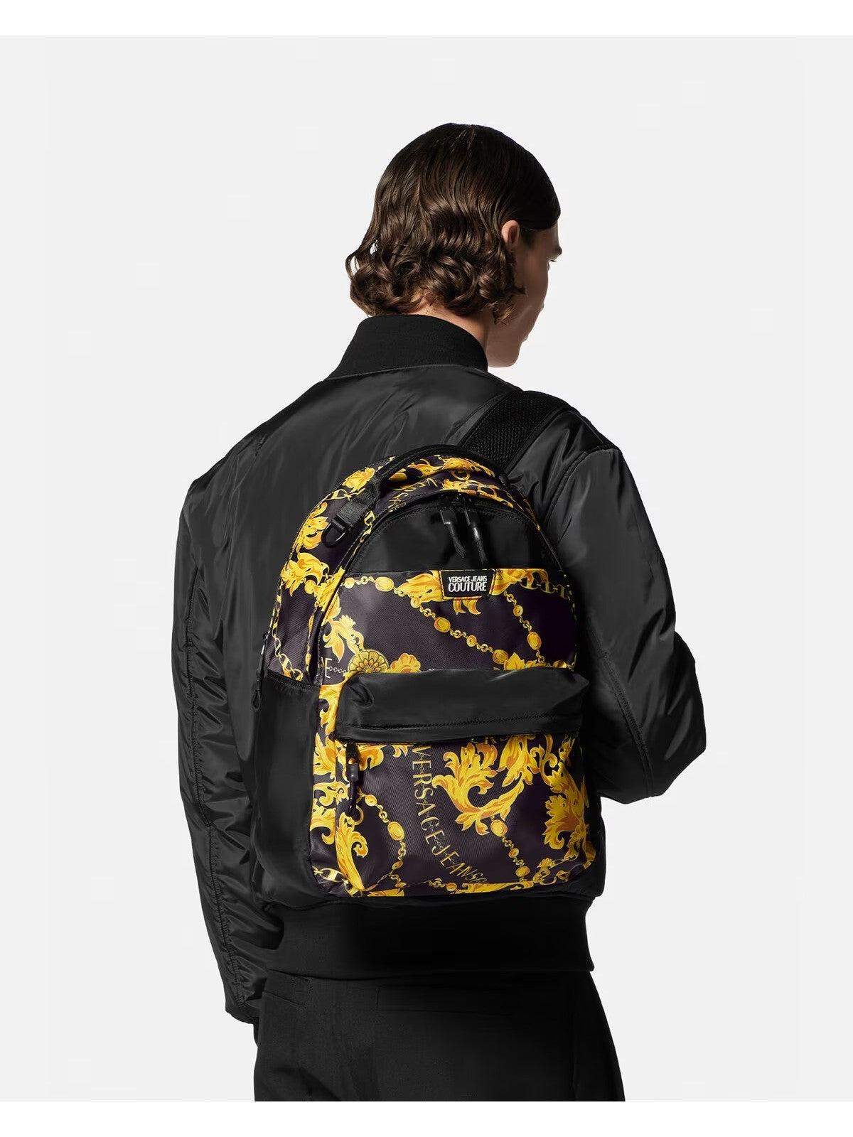 VERSACE JEANS COUTURE Ανδρικό Σακίδιο Πλάτης 75YA4B80 ZS930 G89 Μαύρο - Στυλιζαρισμένο