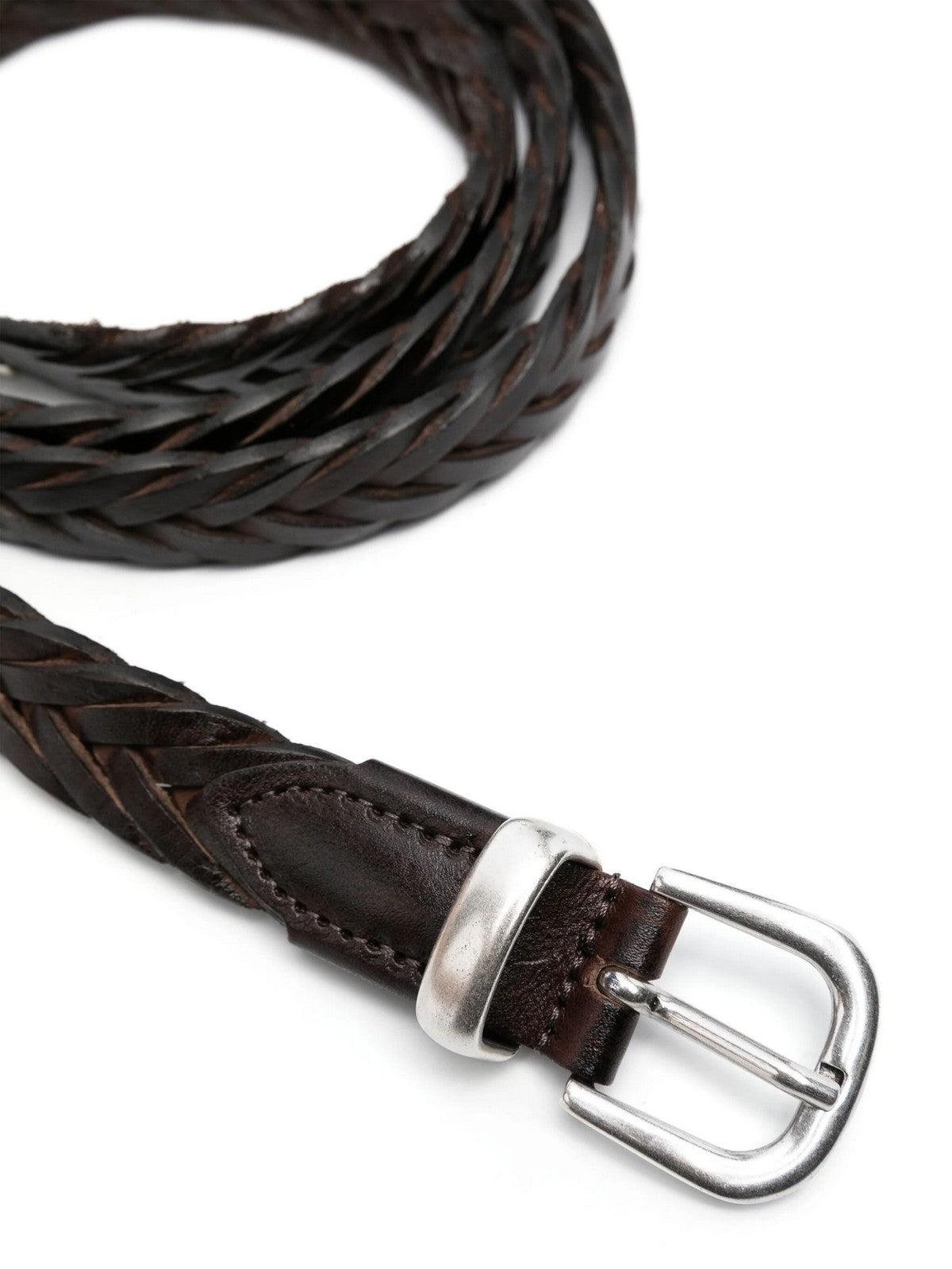 ELEVENTY Ανδρική Ζώνη I77CINI08 PEL0I037 05 Καφέ - Στυλιζαρισμένη