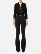 Elisabetta Franchi Tuta Nero Donna TU00546E2 110 - Stilato