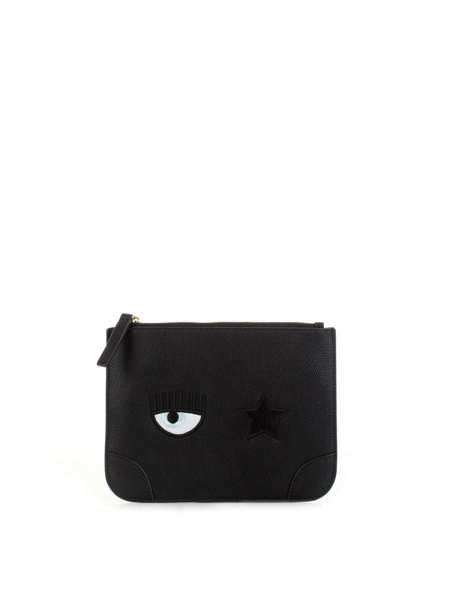 Bolso de mano para mujer CHIARA FERRAGNI 72SB9XO3 ZS139 Negro - Estilo