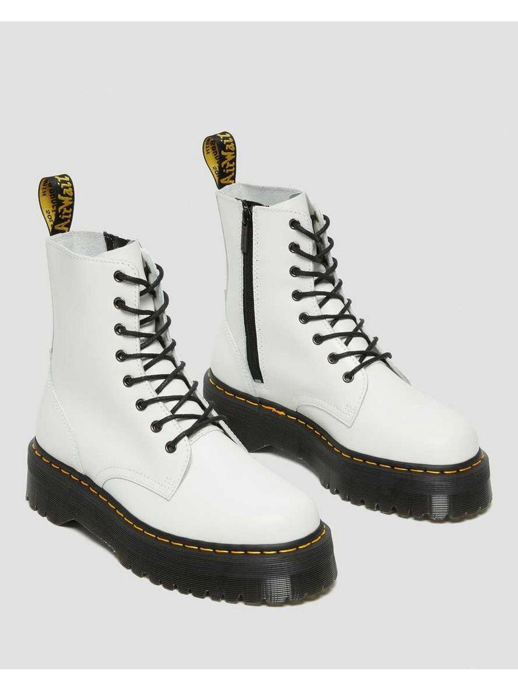 Botas y botines para mujer DR. MARTENS Jadon pulido 15265100 Blanco - Stiletto