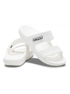 Παντόφλες ενηλίκων CROCS Unisex Classic Crocs Sandal 206761 100 Λευκό - Στυλιζαρισμένο