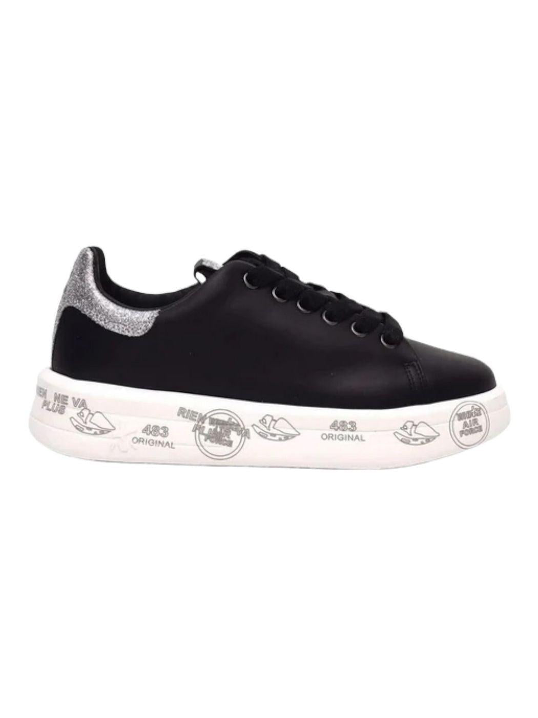 PREMIATA Γυναικείο Sneaker BELLE VAR 4904 Μαύρο - Στιλέτο