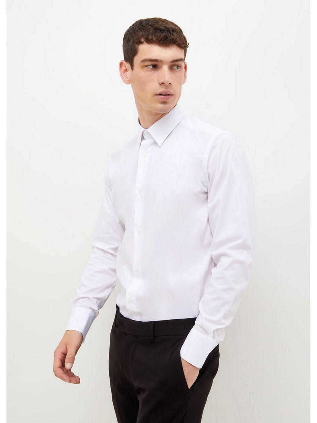 LIU JO UOMO Camicia Uomo M000P201MILANO 01 Bianco - Stilato