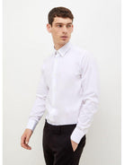 LIU JO UOMO Camicia Uomo M000P201MILANO 01 Bianco - Stilato
