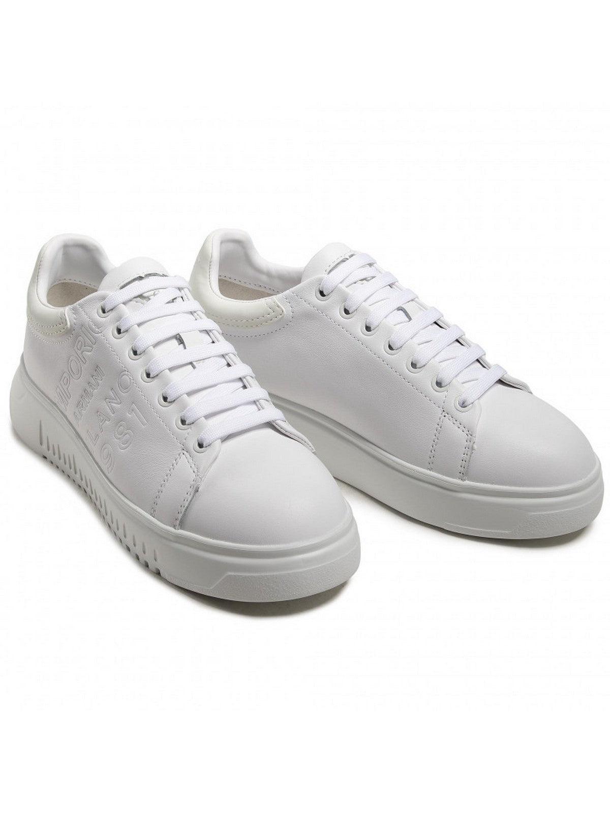 EMPORIO ARMANI Sneaker Donna X3X070 XF526 A169 Bianco - Stilato