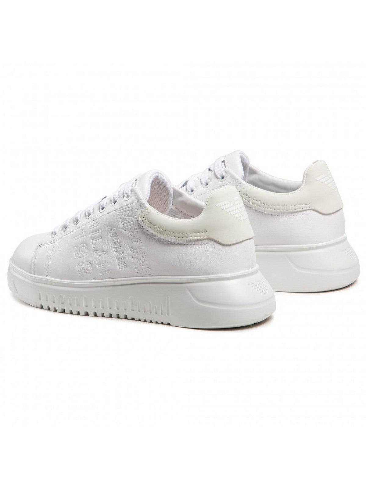 EMPORIO ARMANI Sneaker Donna X3X070 XF526 A169 Bianco - Stilato
