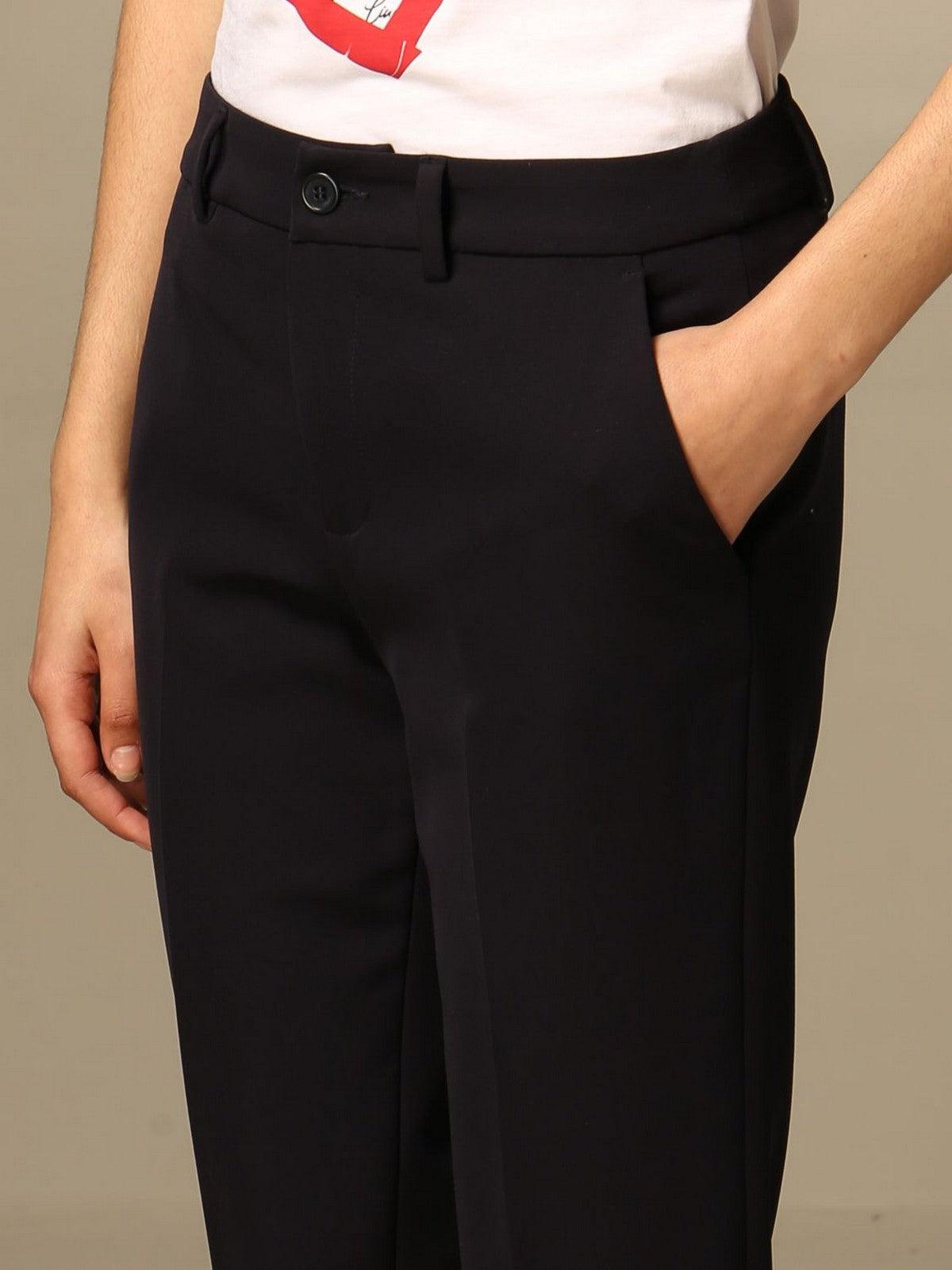 LIU JO ΛΕΥΚΟ Γυναικείο Παντελόνι WXX046T7896 93921 Μπλε - Ίσιο