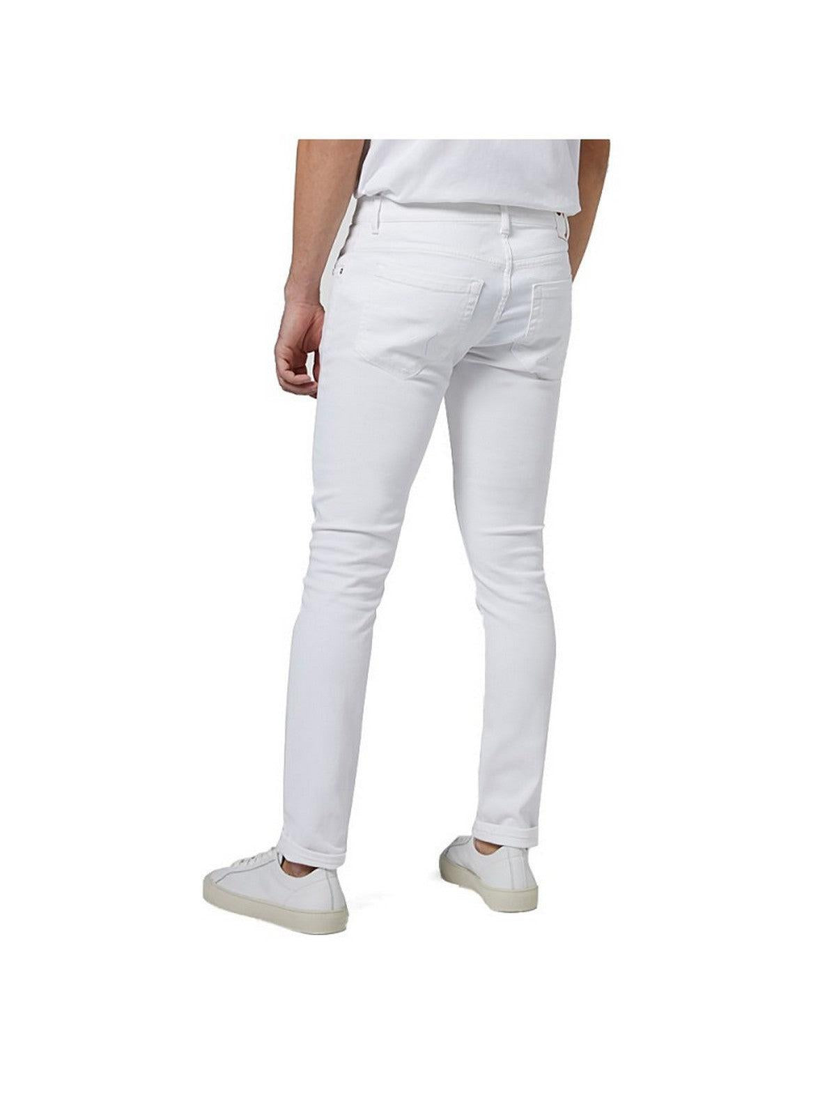 Vaqueros DONDUP para hombre UP232 BS0030U PTD 000 Blanco - Elástico