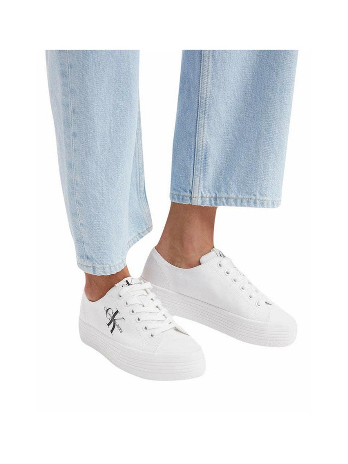 Zapatillas CALVIN KLEIN para mujer YW0YW01030 YBR Blanco - Stiletto