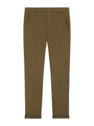 Pantalones Gaubert DONDUP para hombre UP235 GSE046U PTD 656 Verde - Rectos