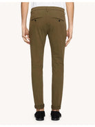 Pantalones Gaubert DONDUP para hombre UP235 GSE046U PTD 656 Verde - Rectos