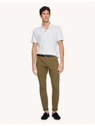 Pantalones Gaubert DONDUP para hombre UP235 GSE046U PTD 656 Verde - Rectos