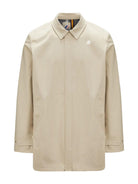 K-WAY Giubbino Uomo Benny bonded jersey K7111TW 864 Beige - Stilato