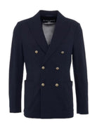 CIRCOLO 1901 Ανδρικό Μπουφάν CN3819 447 Μπλε - Στυλιζαρισμένο