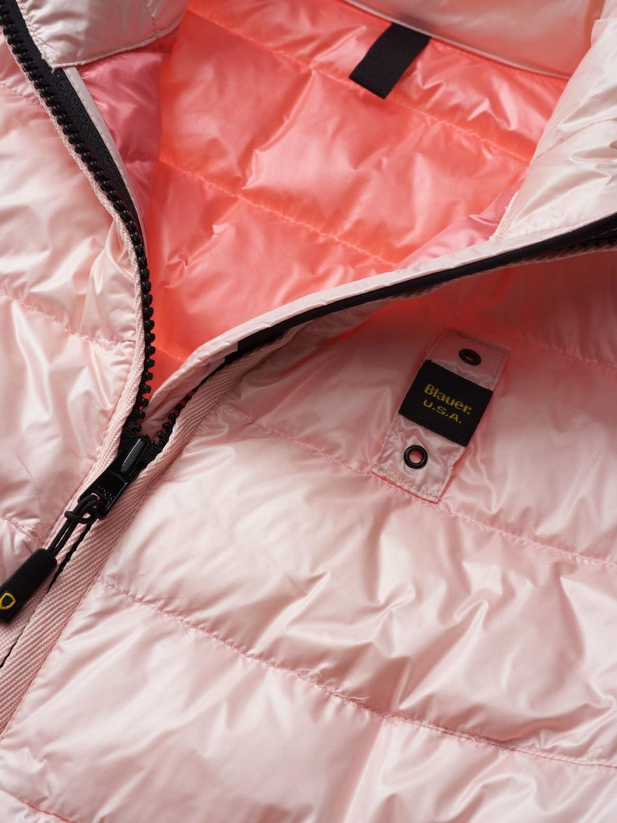 BLAUER Γυναικείο Μπουφάν 23SBLDC03009 005050 545 Ροζ - Στυλιζαρισμένο