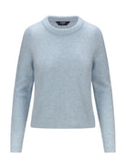 K-WAY Maglione Donna CLARISSE WOOL MERINO BOUCLE K8133RW ARR Blu - Stilato