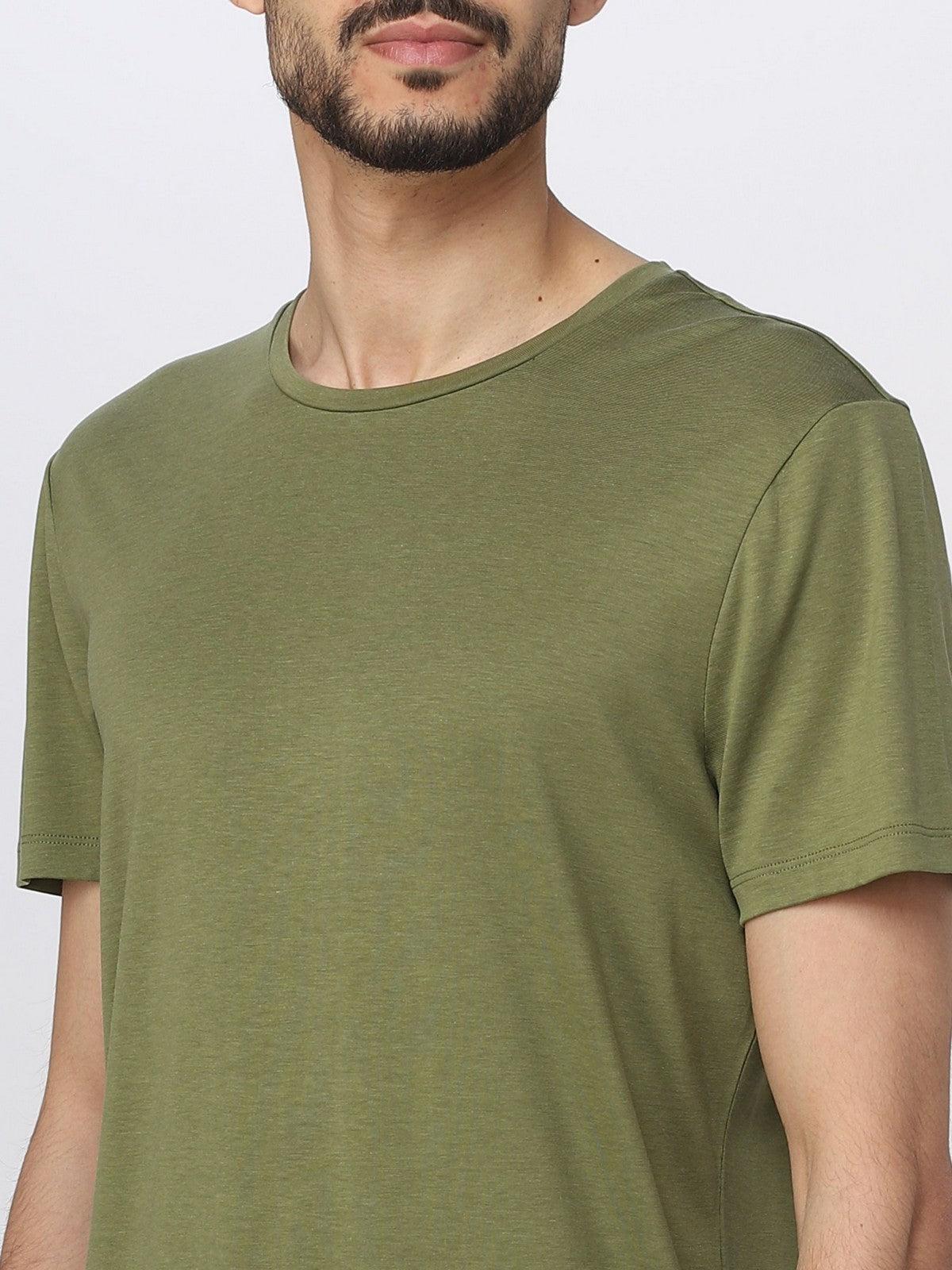 PATRIZIA PEPE Ανδρικό T-Shirt και Πόλο 5M1343 JT23 G553 Πράσινο - Στυλιζαρισμένο