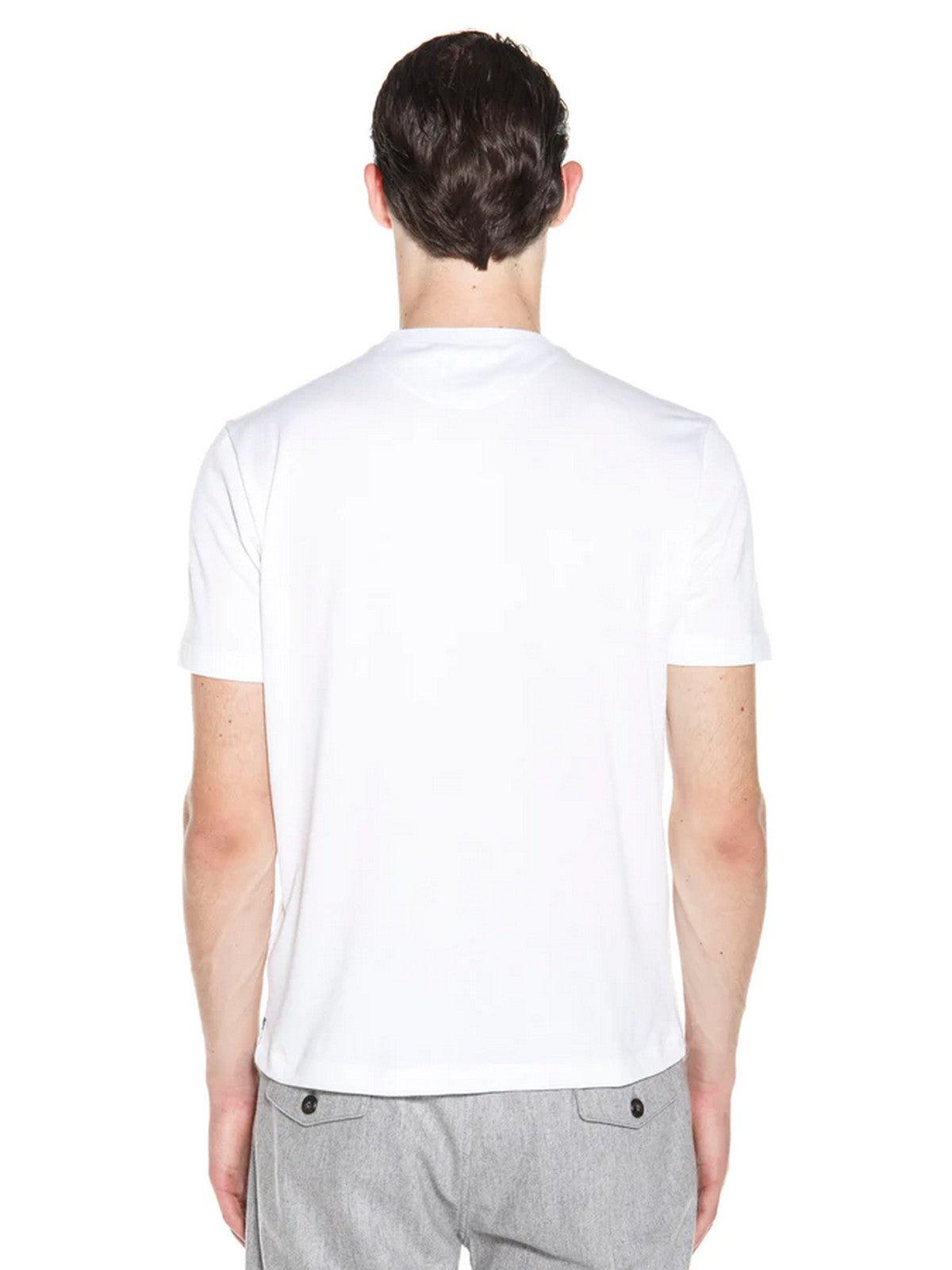 Camiseta y polo ELEVENTY para hombre H75TSHH05 TES0H077 01-13 Blanco - Estilo