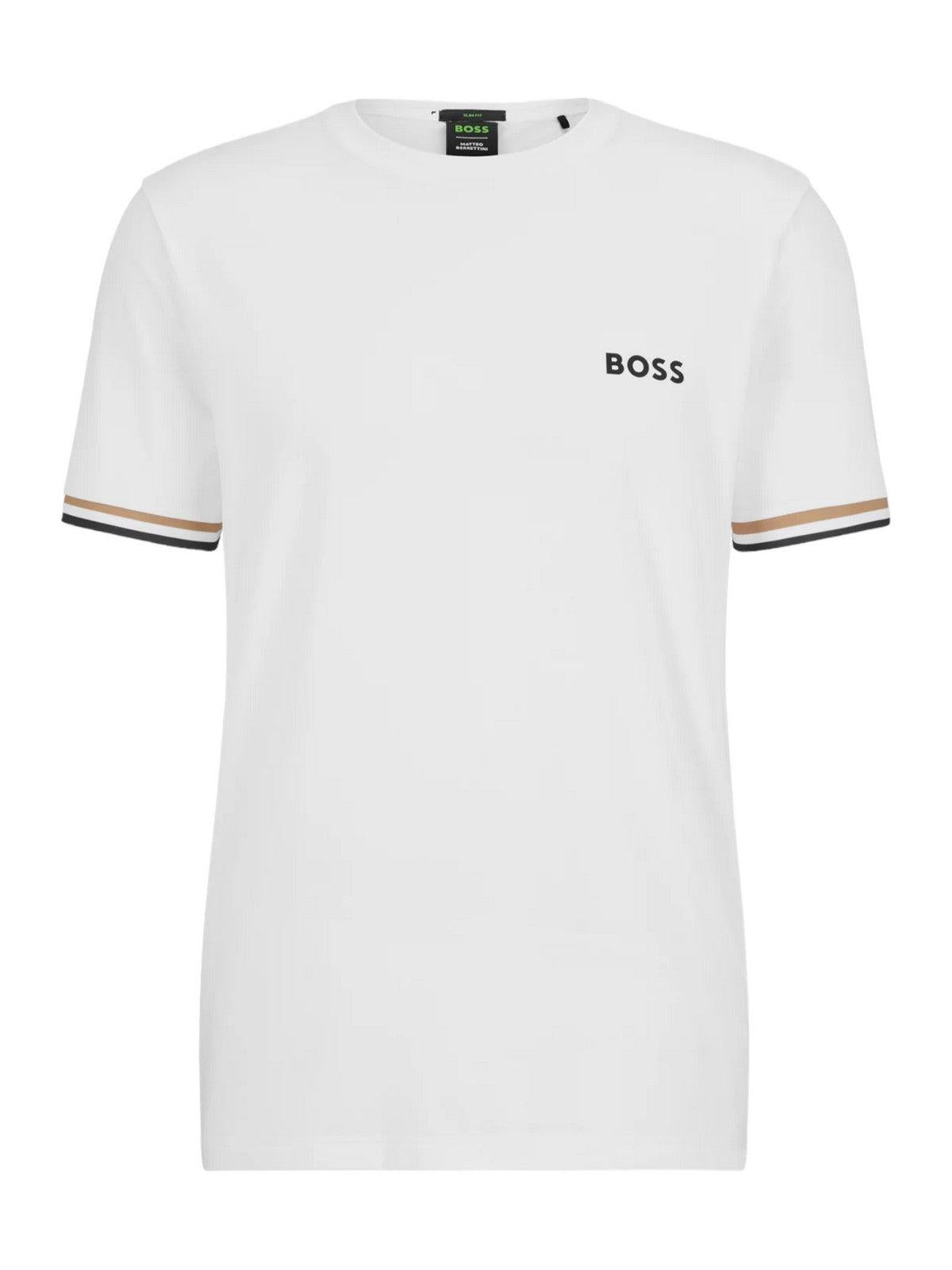 HUGO BOSS T-Shirt e Polo Uomo 50482392 100 Bianco - Stilato