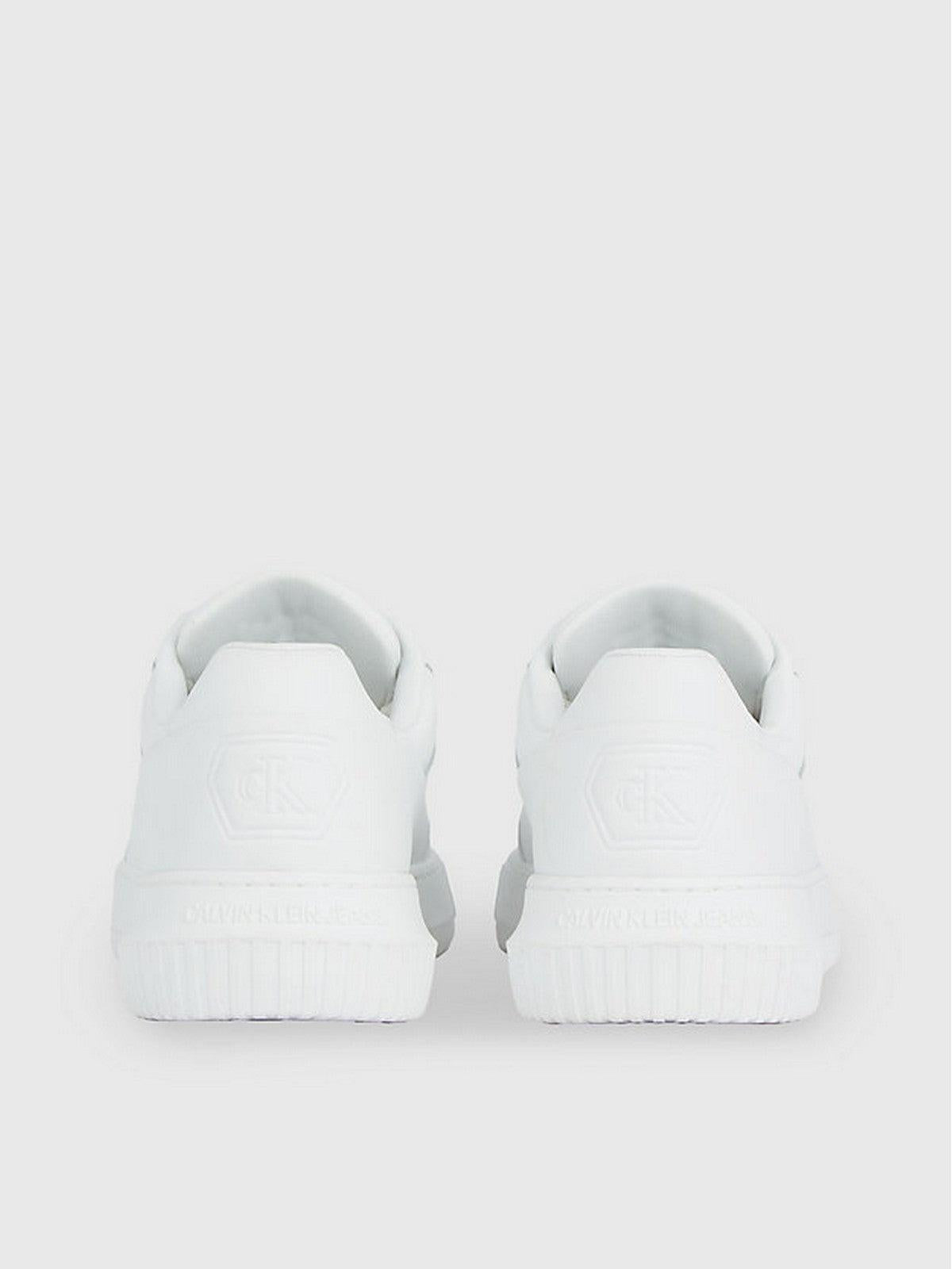 CALVIN KLEIN Ανδρικό Αθλητικό Παπούτσι YM0YM00873 0K4 Λευκό - Στιλέτο