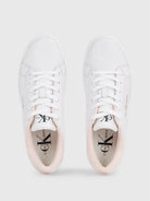 CALVIN KLEIN Γυναικείο Αθλητικό Παπούτσι YW0YW01444 01U Λευκό - Στιλέτο