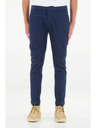 Pantalones Gaubert DONDUP para hombre UP235 GSE043U PTD 866 Azul - Rectos