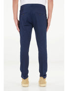 Pantalones Gaubert DONDUP para hombre UP235 GSE043U PTD 866 Azul - Rectos