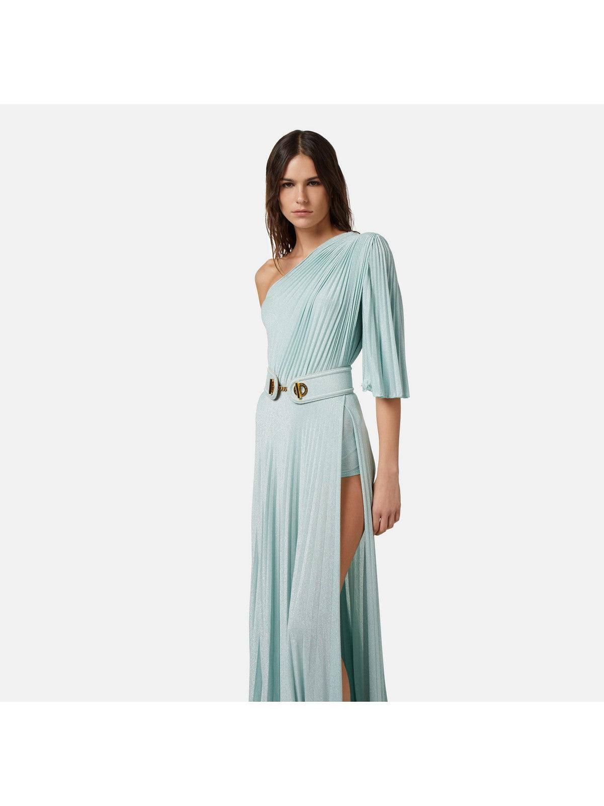 ELISABETTA FRANCHI Abito Donna AB53441E2 BV9 Verde - Stilato