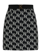 ELISABETTA FRANCHI Γυναικεία Φούστα GOS0341E2 685 Μαύρη - Ελαστική