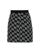 ELISABETTA FRANCHI Γυναικεία Φούστα GOS0341E2 685 Μαύρη - Ελαστική