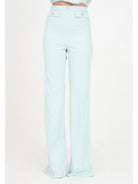 ELISABETTA FRANCHI Γυναικείο Παντελόνι PA02941E2 BV9 Πράσινο - Ελαστικό