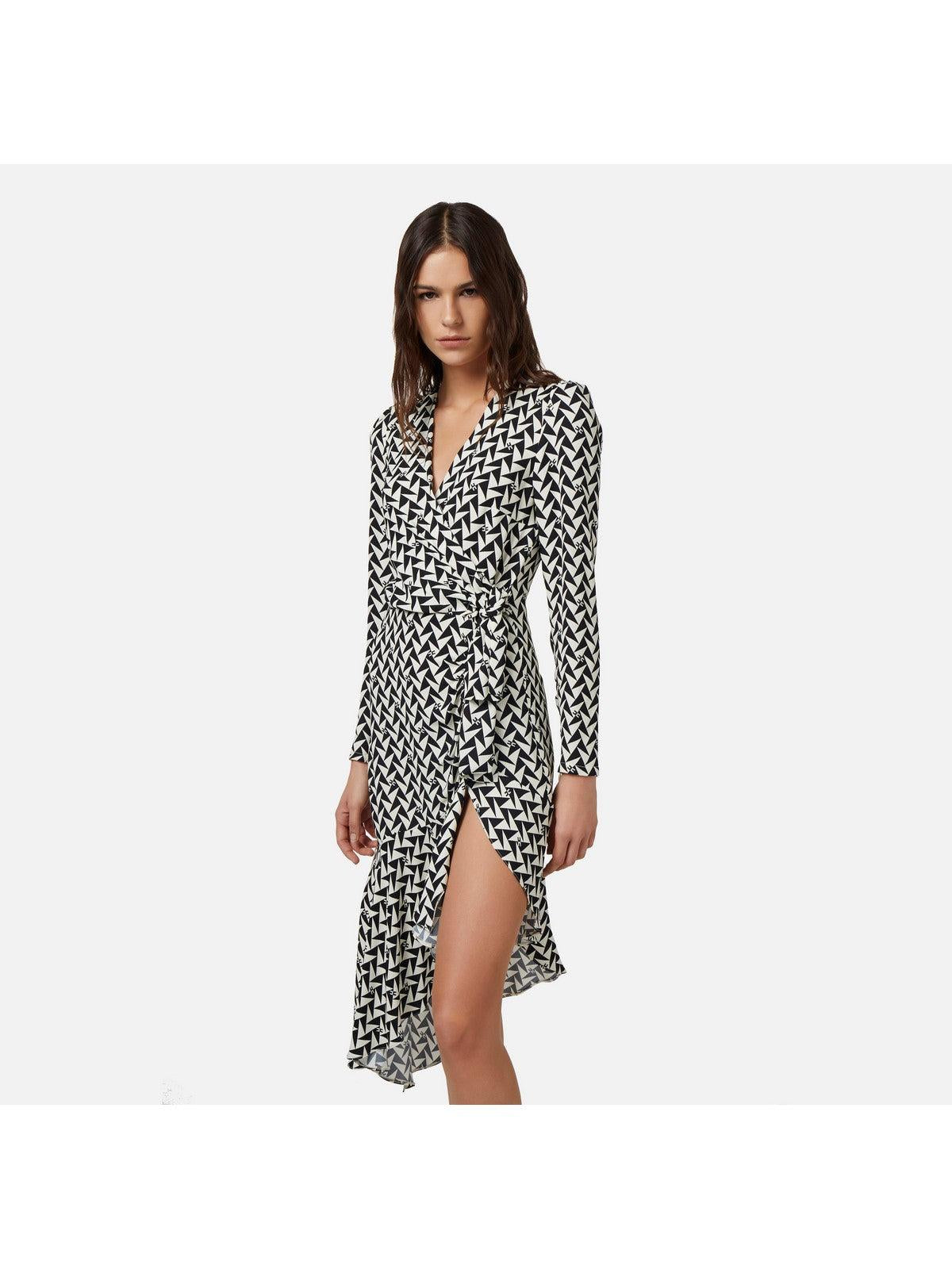 ELISABETTA FRANCHI Γυναικείο Φόρεμα ABS4442E2 685 Μαύρο - Στυλιζαρισμένο