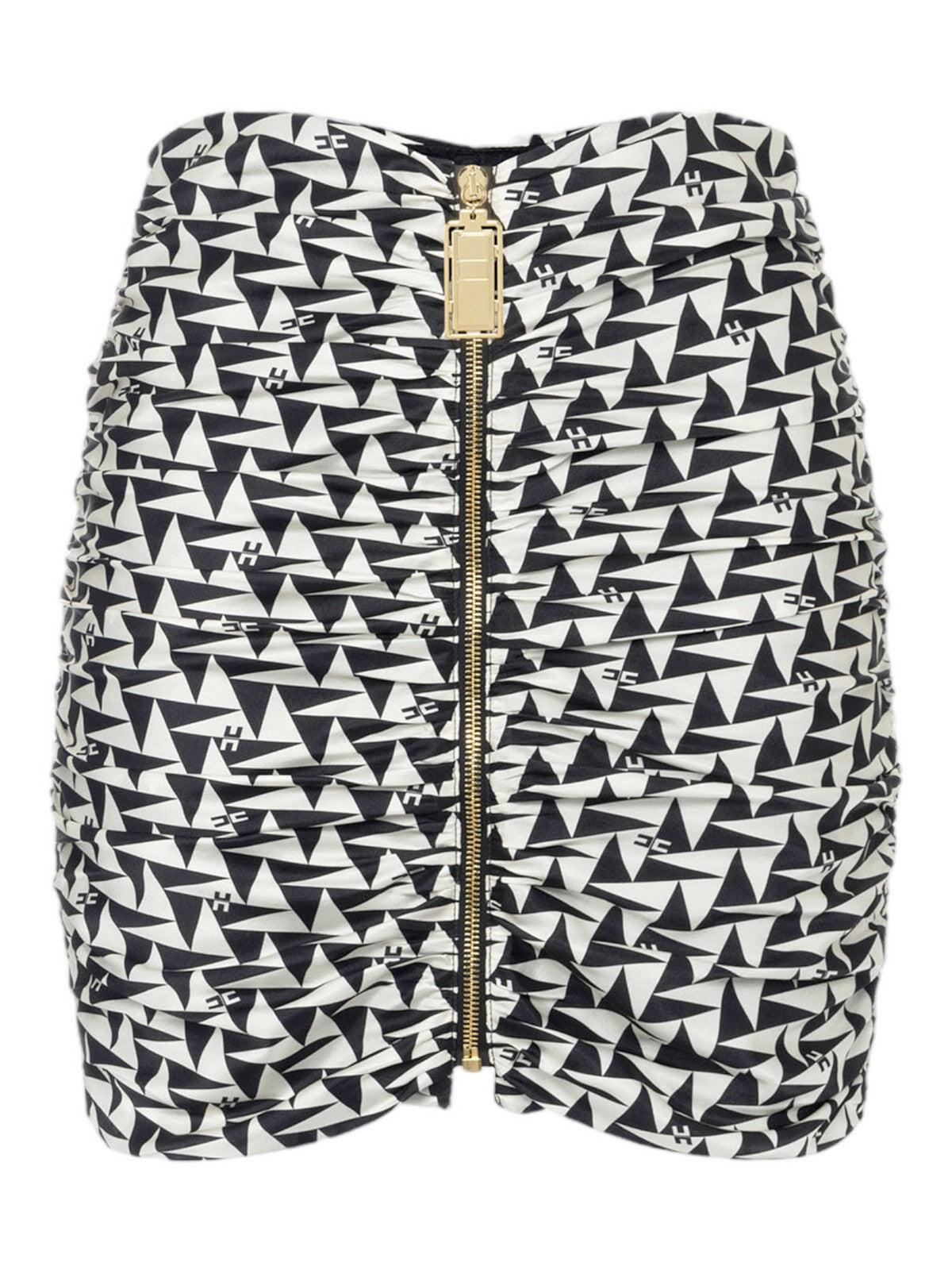 Falda de mujer ELISABETTA FRANCHI GO04042E2 685 Negro - Elástica