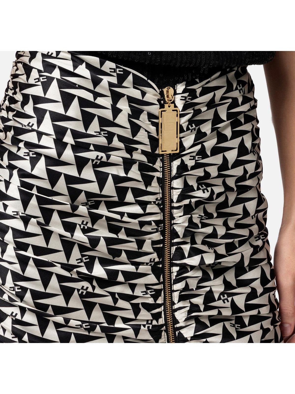 Falda de mujer ELISABETTA FRANCHI GO04042E2 685 Negro - Elástica